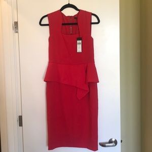 BCBG Maxazria red dress